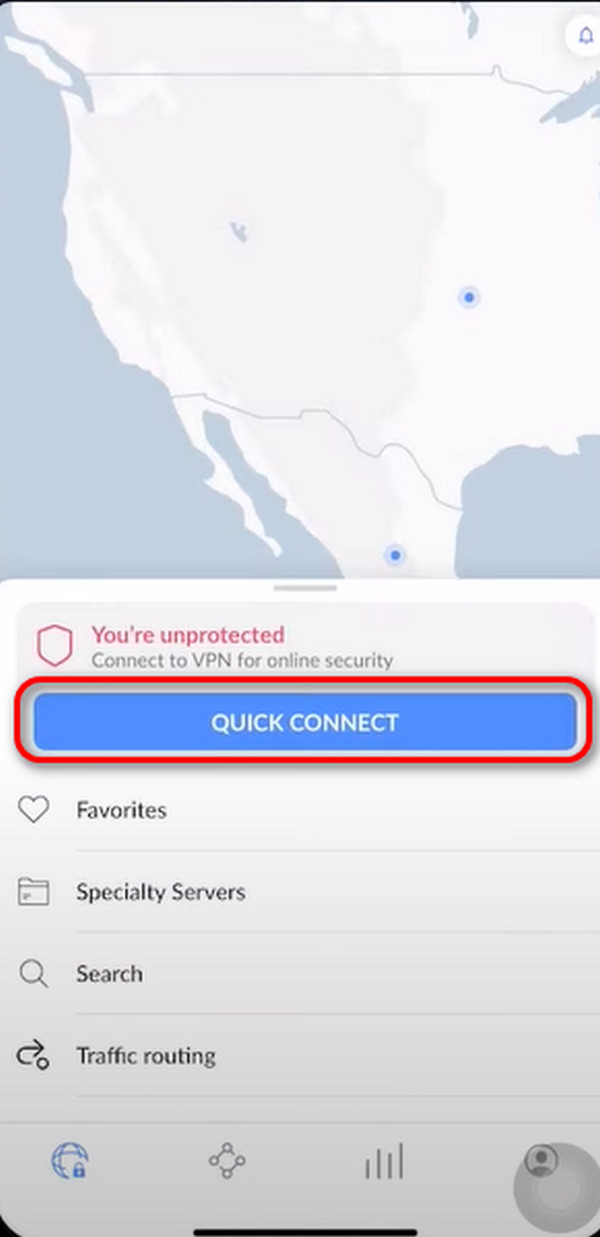 VPN de conexión rápida