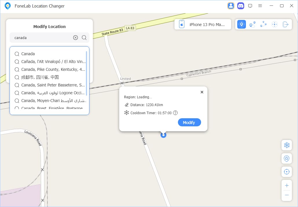 input location