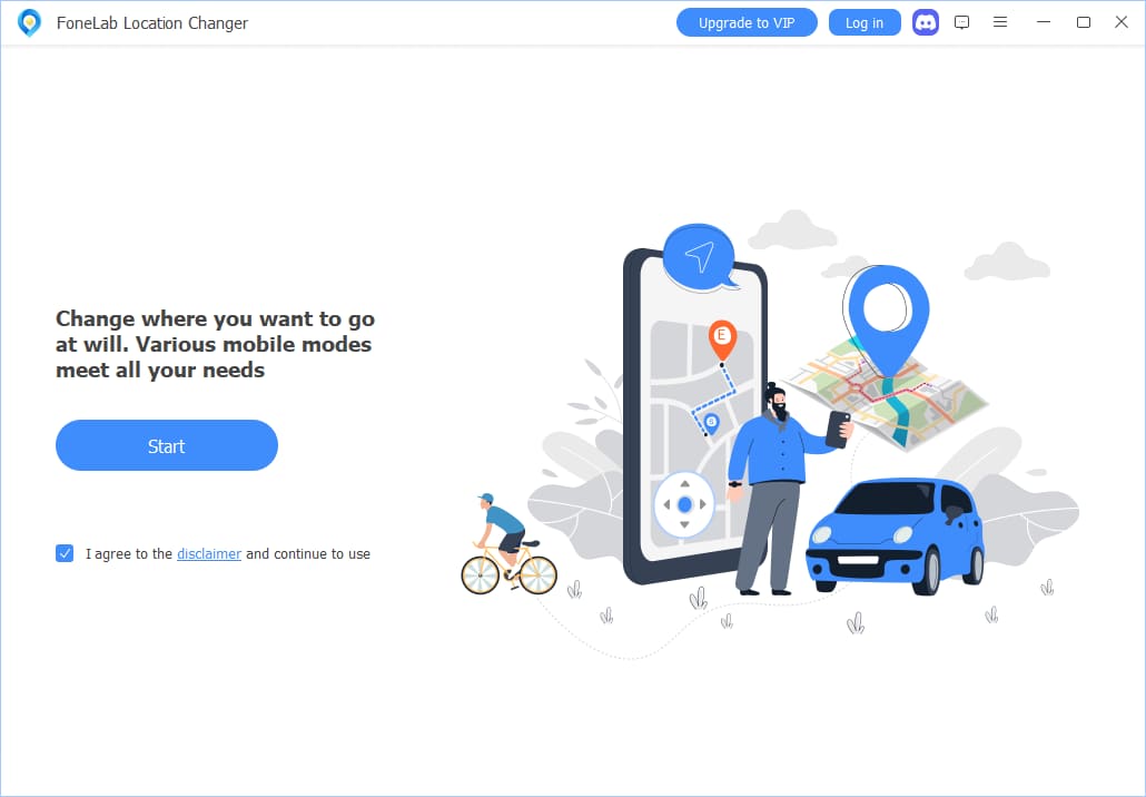 main interface