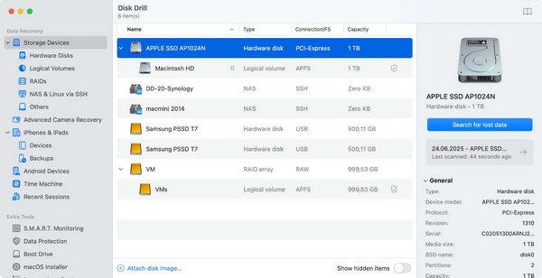 Disk Drill Data Recovery