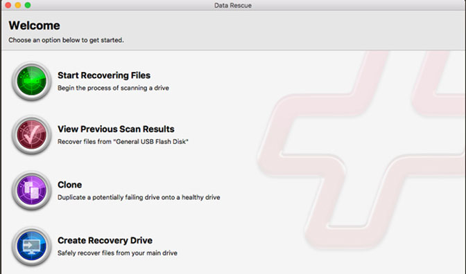 Data Rescue 5 pour Mac
