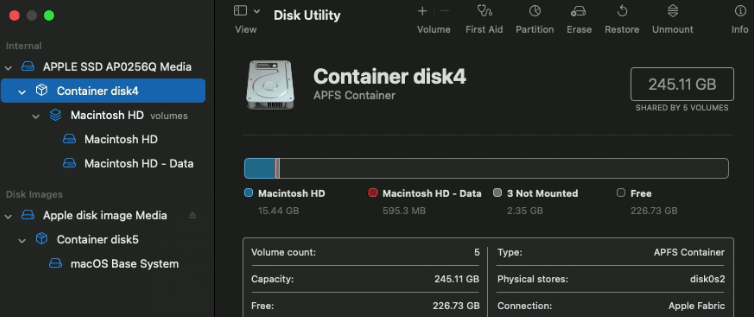 Use Disk Utility