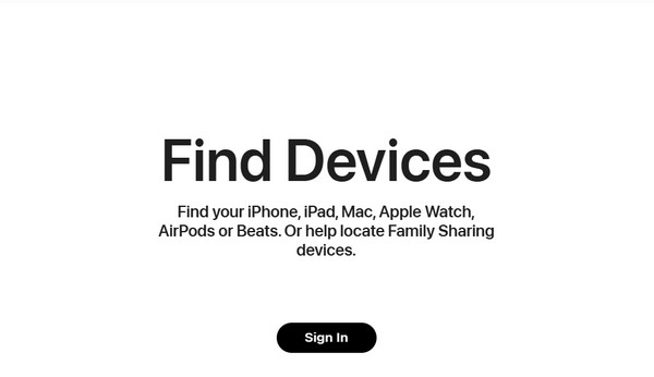 Select Sign In Button