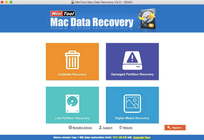 Mac OS X數據恢復