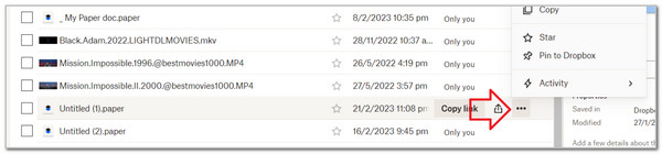 Click Three Dots Button