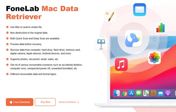 Click Free Download Button