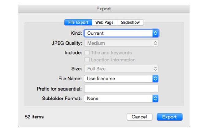 transfer iphoto library to new mac