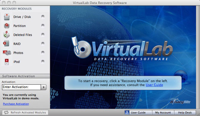 VirtualLab for Mac