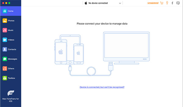 Mac FoneTrans na iOS