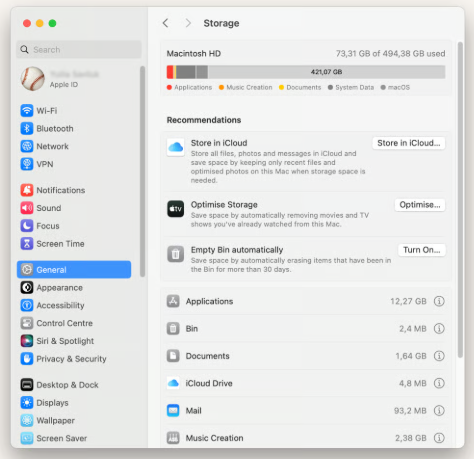 mac storage