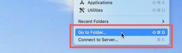 Select Go To Folder