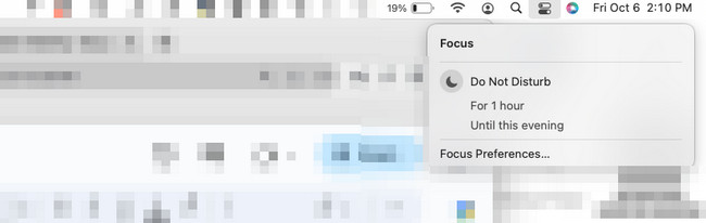 click control center icon