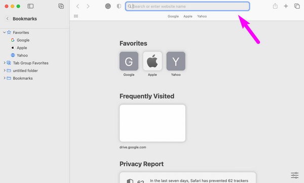 enter website