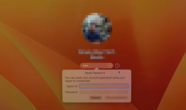 enter apple id and password