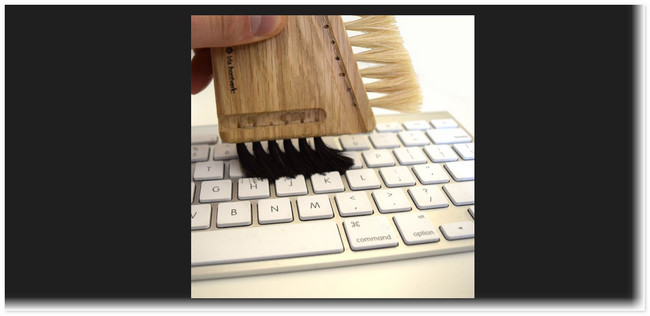 brosse pour clavier mac