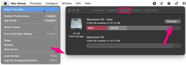 manage mac data