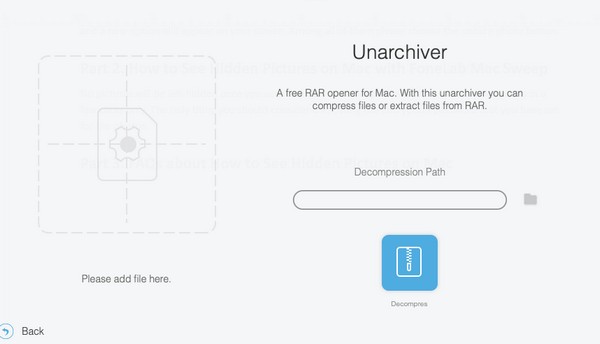 decompress pdf file