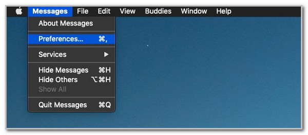 click preferences