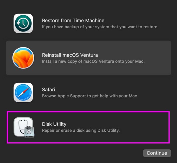 disk utility