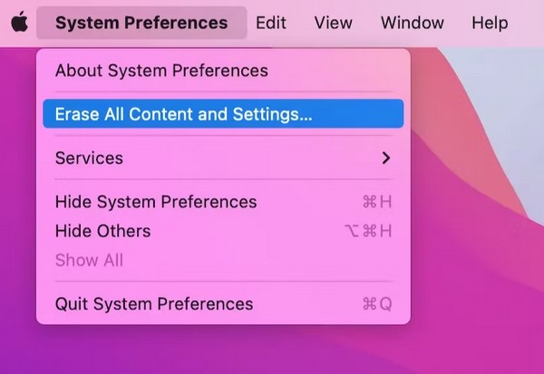 system preferences