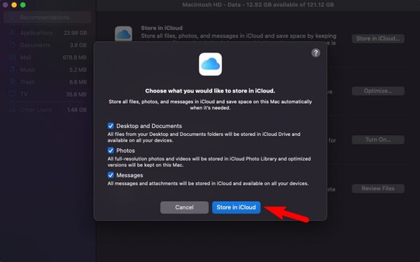 icloud'da icloud mağazası