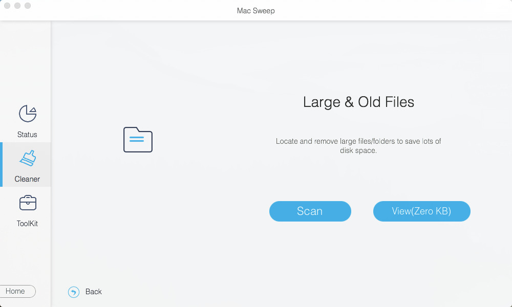 Finding large and old files with File Manager