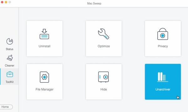 select unarchiver
