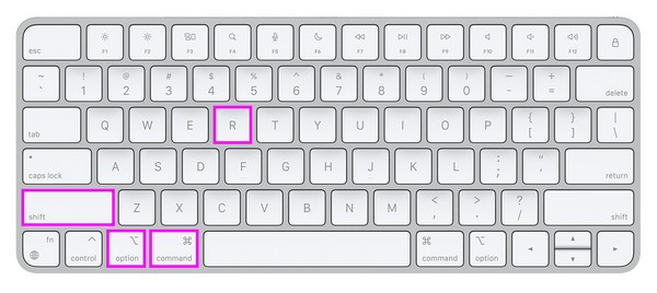 press keyboard combination
