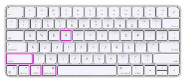 presione la combinación de teclado