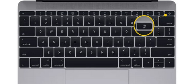 press shot down button