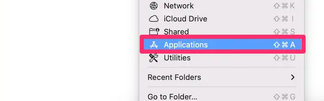 choose applications button