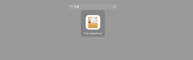 buscar el desarchivador en mac launchpad