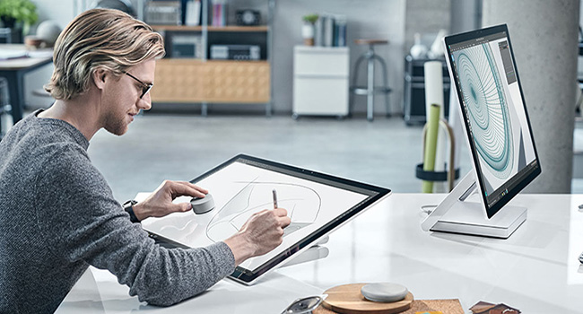 Projektowanie w Surface Studio