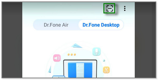 Cliquez sur l'icône Screen Mirroring