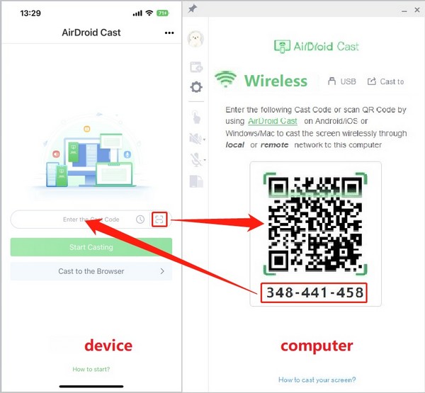 AirDroid Каст
