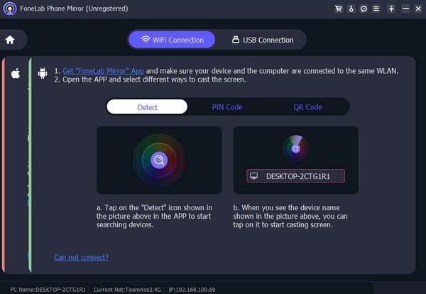 connect device to program