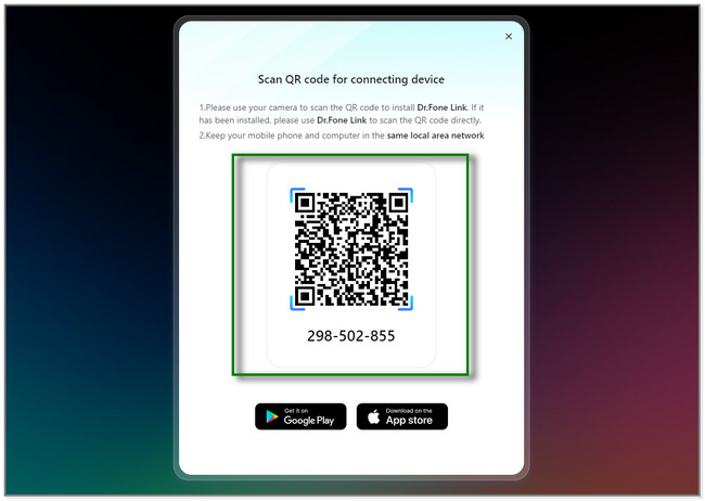 scanner le QR Code