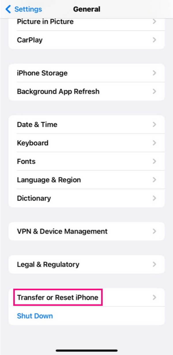 Localize e inicie as configurações do seu iPhone