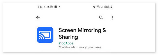 mise en miroir et partage d'écran sur Android