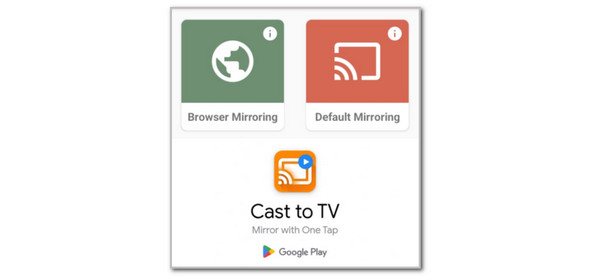 Tap Browser Mirroring Button