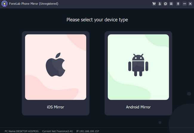 the iOS Mirror