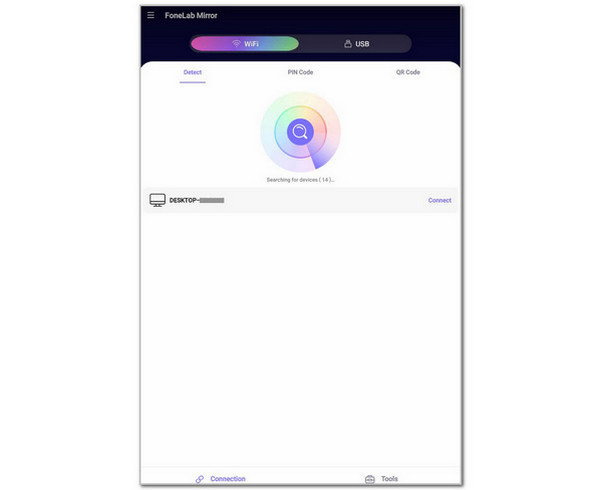 Choose Connection Mode
