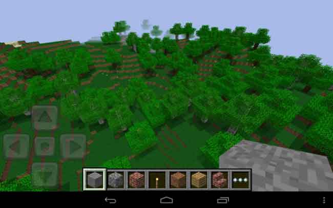 скриншот Android Minecraft