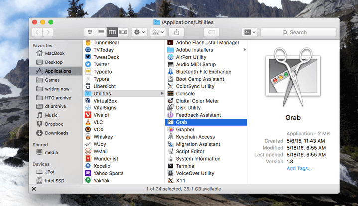 how to snip it on mac