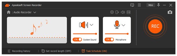 Interfejs Audio Recorder