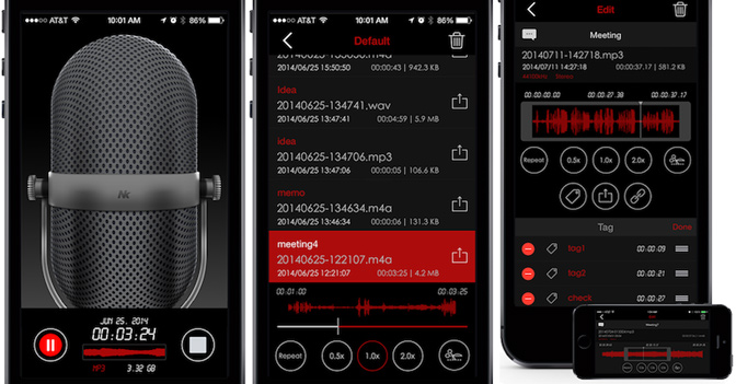 awesome voice recorder pro