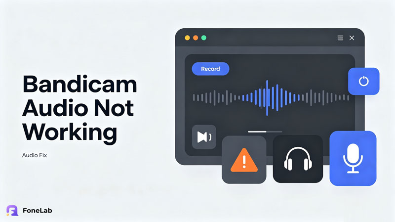 Bandicam audio not working fix guide