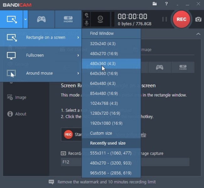 bandicam screen recorder