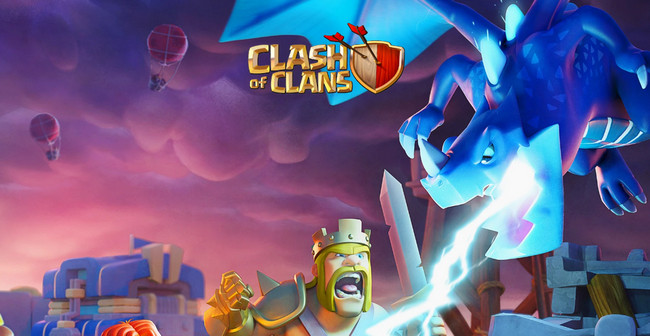 clash of clans itnerface