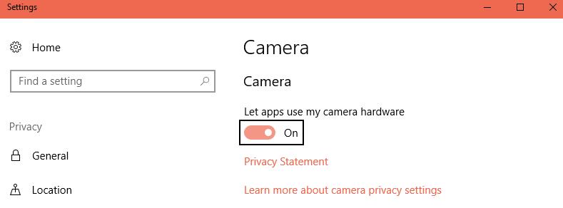 приложение камеры Windows